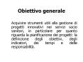 Obiettivo generale PowerPoint PPT Presentation