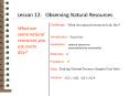 What are some natural resources you use every day? PowerPoint PPT Presentation