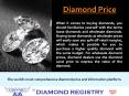 Diamond Price Chart PowerPoint PPT Presentation