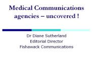 Medical Communications agencies 