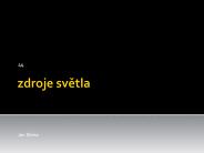zdroje svetla