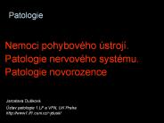 Patologie