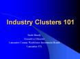 Industry Clusters 101 PowerPoint PPT Presentation