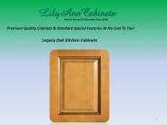 Legacy Oak Kitchen Cabinets