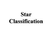Star Classification