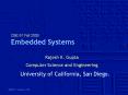 CSE 91 Fall 2009 Embedded Systems PowerPoint PPT Presentation
