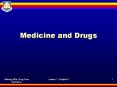 Medicine and Drugs PowerPoint PPT Presentation