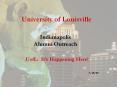 University of Louisville PowerPoint PPT Presentation