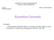 Byzantine Generals