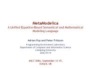 MetaModelica%20A%20Unified%20Equation-Based%20Semantical%20and%20Mathematical%20Modeling%20Language