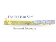 The End is in Site!