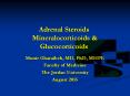 Adrenal Steroids Mineralocorticoids PowerPoint PPT Presentation