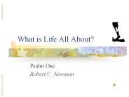 What is Life All About?