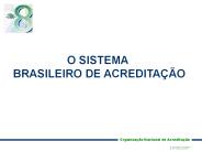 O SISTEMA BRASILEIRO DE ACREDITA