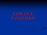 LA SEANCE D