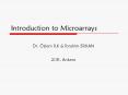 Introduction to Microarrays PowerPoint PPT Presentation