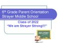 6th Grade Parent Orientation Strayer Middle School PowerPoint PPT Presentation