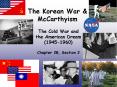 The Korean War PowerPoint PPT Presentation
