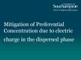 Mitigation of Preferential Concentration due to electric charge in the dispersed phase PowerPoint PPT Presentation