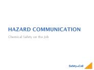 Hazard communication