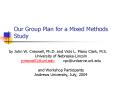 Our Group Plan for a Mixed Methods Study PowerPoint PPT Presentation
