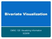 Bivariate Visualization