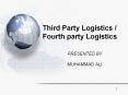 Third Party Logistics / Fourth party Logistics PowerPoint PPT Presentation