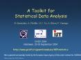 A Toolkit for Statistical Data Analysis PowerPoint PPT Presentation