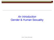 Gender PowerPoint Slides