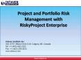 Project and Portfolio Risk Management with PowerPoint PPT Presentation
