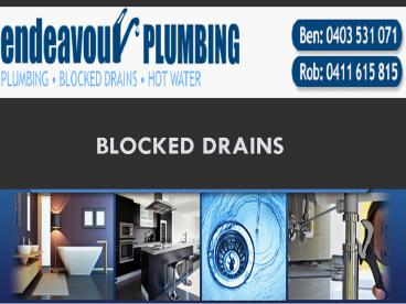 Blocked Drains