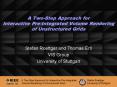 A Two-Step Approach for Interactive Pre-Integrated Volume Rendering of Unstructured Grids PowerPoint PPT Presentation