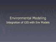 Environmental Modeling