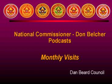 National Commissioner - Don Belcher