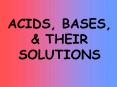 ACIDS, BASES, PowerPoint PPT Presentation