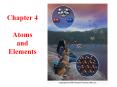 Chapter 4 Atoms and Elements PowerPoint PPT Presentation