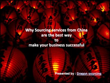 Make Your Business Successful With Sourcing Services in Asia