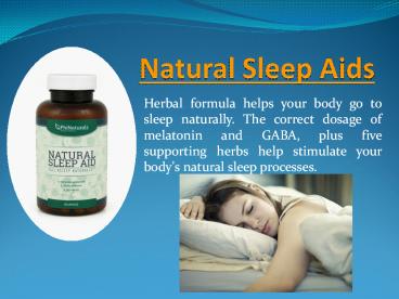 Natural Sleep Remedies