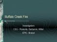 Buffalo Creek Fire PowerPoint PPT Presentation