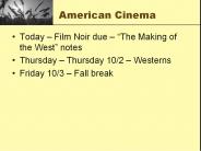 American Cinema