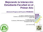 Mejorando la Interacci