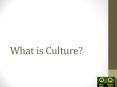 What%20is%20Culture? PowerPoint PPT Presentation