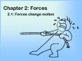 Chapter 2: Forces PowerPoint PPT Presentation