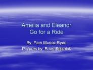 Amelia and Eleanor Go for a Ride