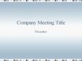 Company Meeting Title PowerPoint PPT Presentation