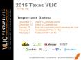 2015 Texas VLIC PowerPoint PPT Presentation