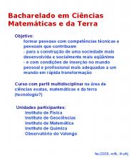 Bacharelado em Ci
