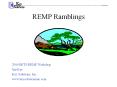 REMP Ramblings PowerPoint PPT Presentation