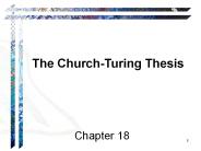 The Church-Turing Thesis