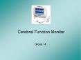 Cerebral Function Monitor PowerPoint PPT Presentation